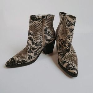 Blondo Womens Boots Que Leather Waterproof Booties Size 6